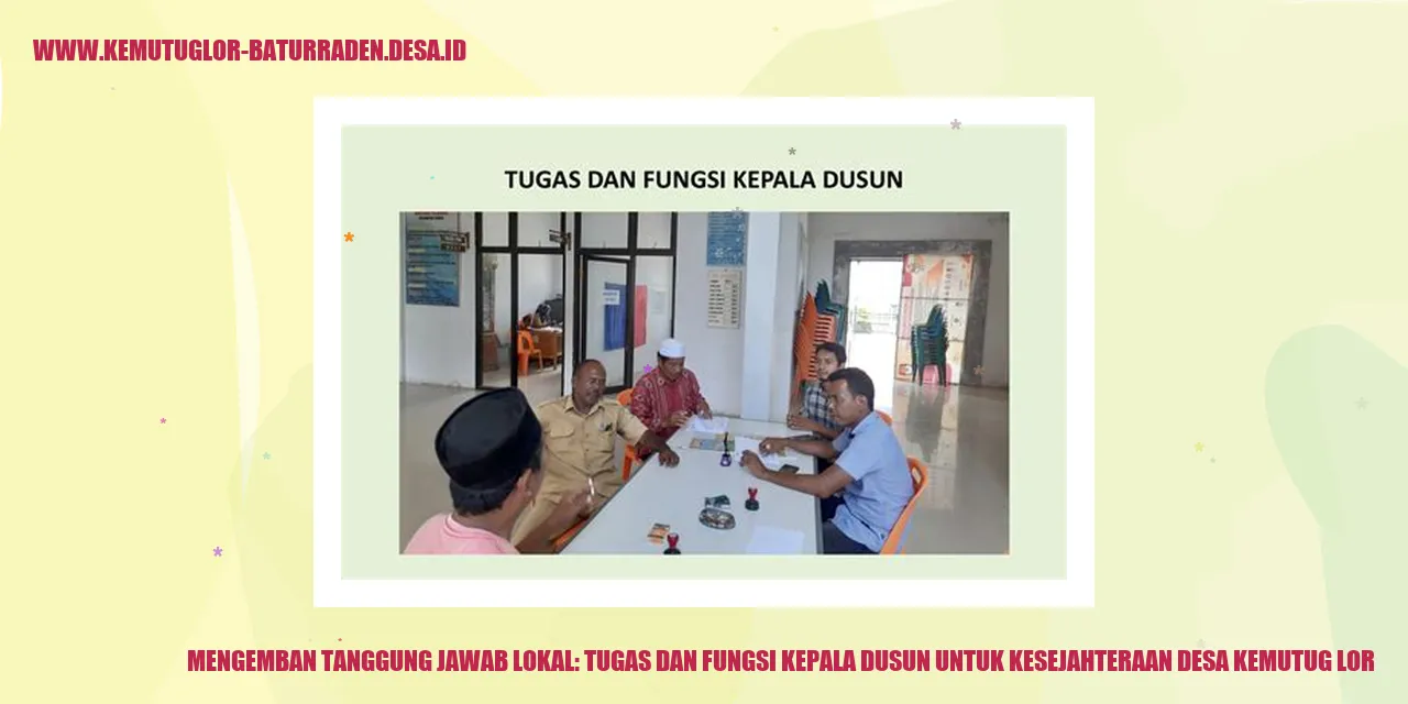 Gambar kepala dusun