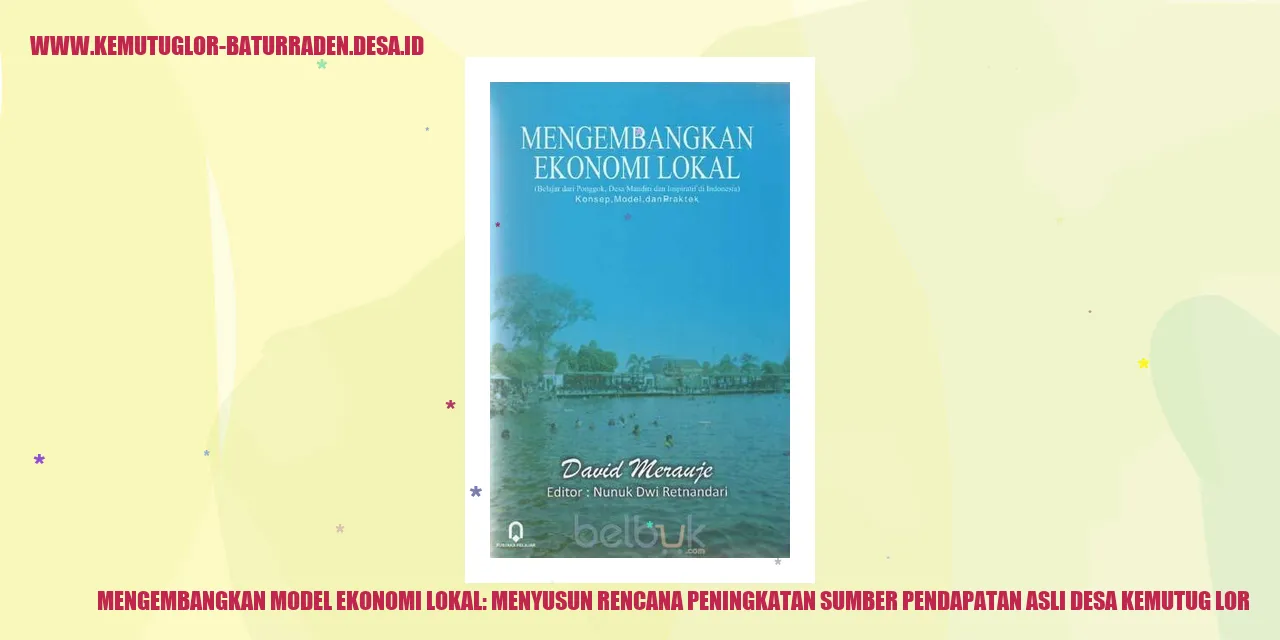 Potensi Ekonomi Lokal Desa Kemutug Lor