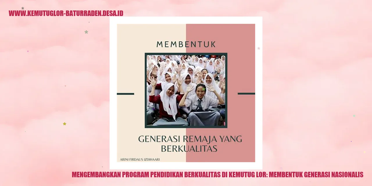 Gedung Sekolah di Kemutug Lor