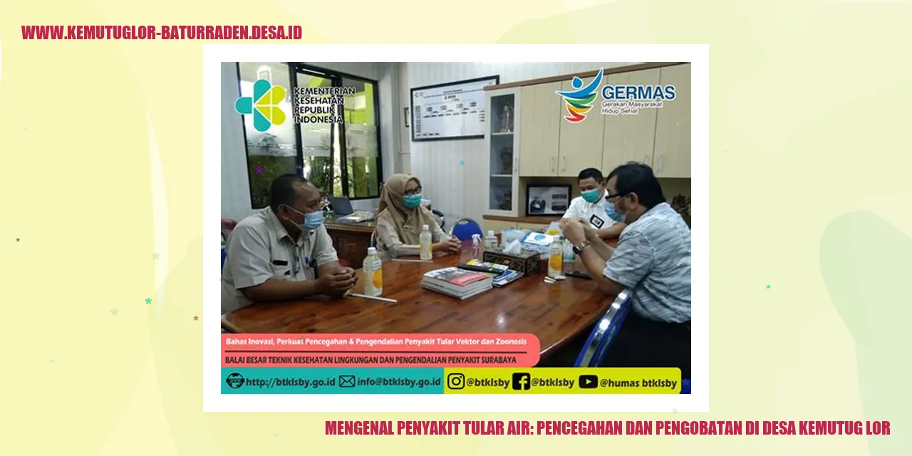Mengenal Penyakit Tular Air: Pencegahan dan Pengobatan di Desa Kemutug Lor