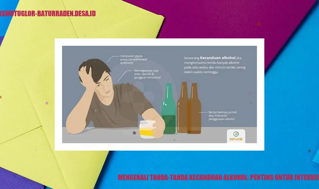 Mengenali Tanda-tanda Kecanduan Alkohol: Penting untuk Intervensi Dini