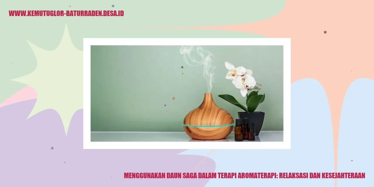 Gambar Daun Saga