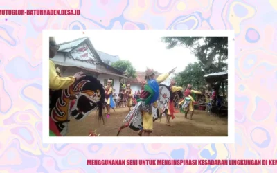 Menggunakan Seni untuk Menginspirasi Kesadaran Lingkungan di Kemutug Lor