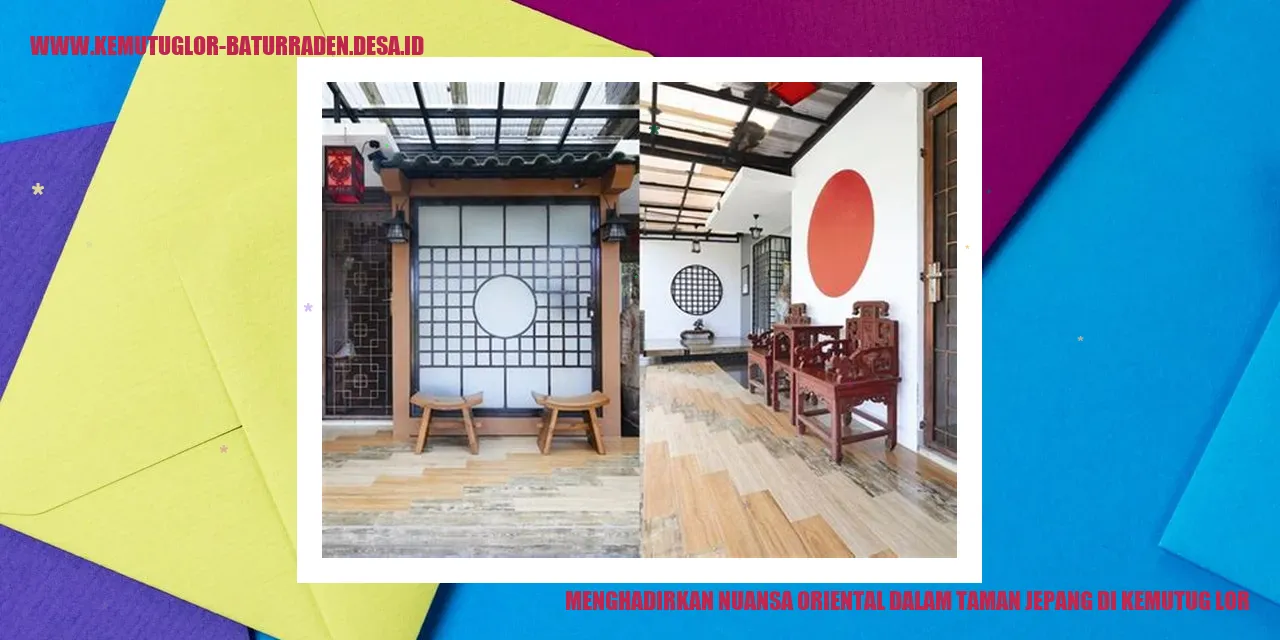 Taman Jepang di Kemutug Lor