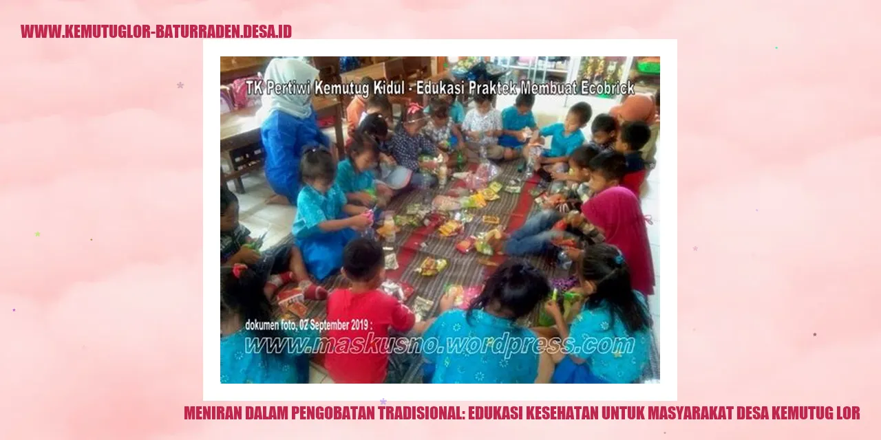 Meniran dalam Pengobatan Tradisional