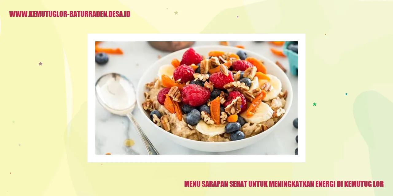 Sarapan Sehat