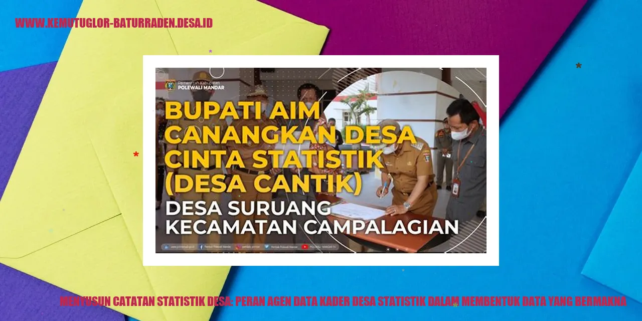 Gambar statistik desa