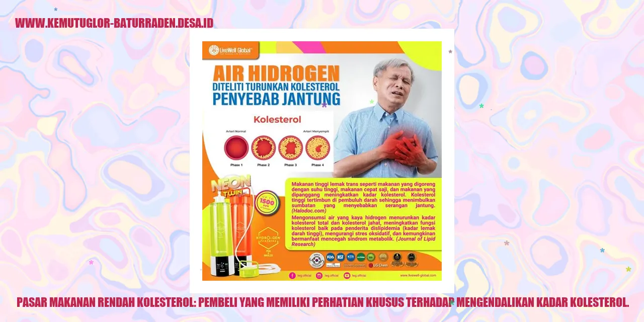 Pasar Makanan Rendah Kolesterol