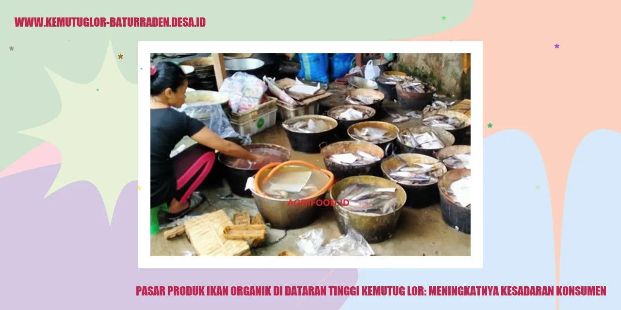 Gambar Ikan Organik di Pasar Kemutug Lor