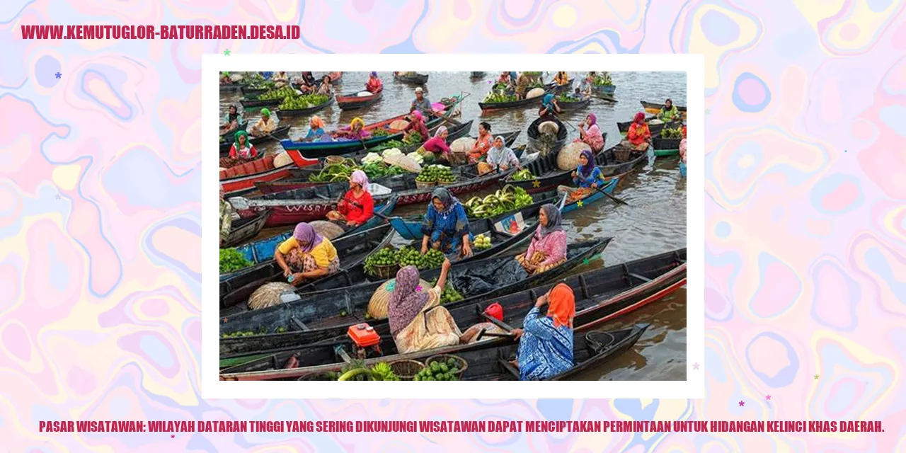 Pasar Wisatawan: Wilayah dataran tinggi yang sering dikunjungi wisatawan dapat menciptakan permintaan untuk hidangan kelinci khas daerah.