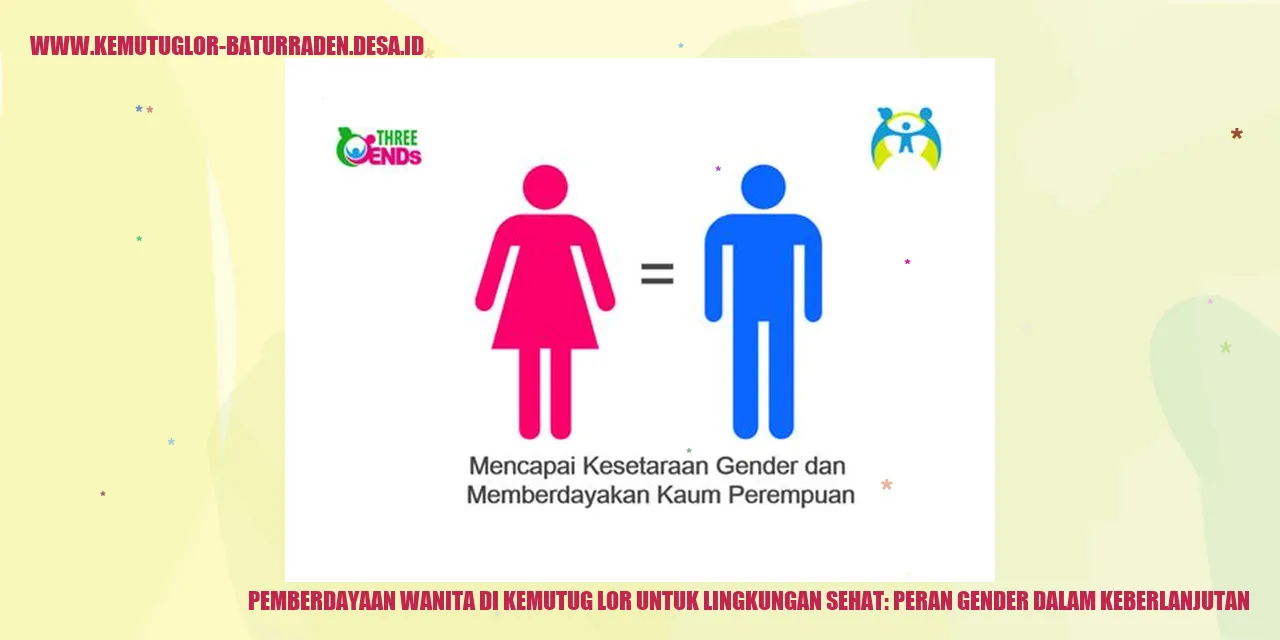 Pemberdayaan Wanita di Kemutug Lor untuk Lingkungan Sehat: Peran Gender dalam Keberlanjutan