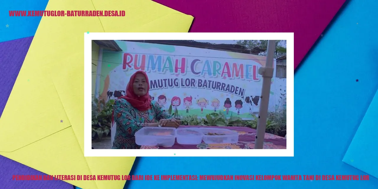 Inovasi Kelompok Wanita Tani