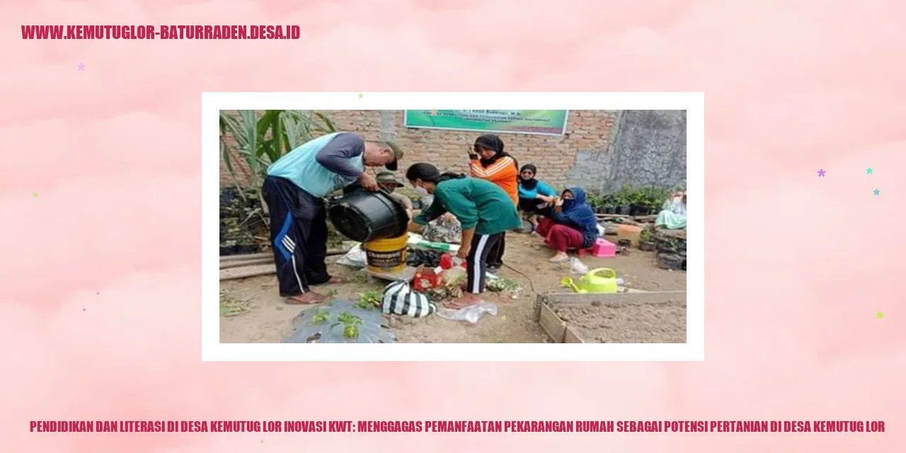 Pemandangan Desa Kemutug Lor
