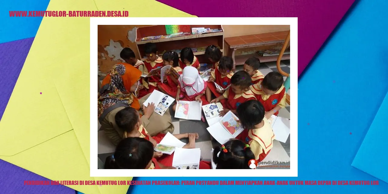 Pendidikan dan Literasi di Desa Kemutug Lor