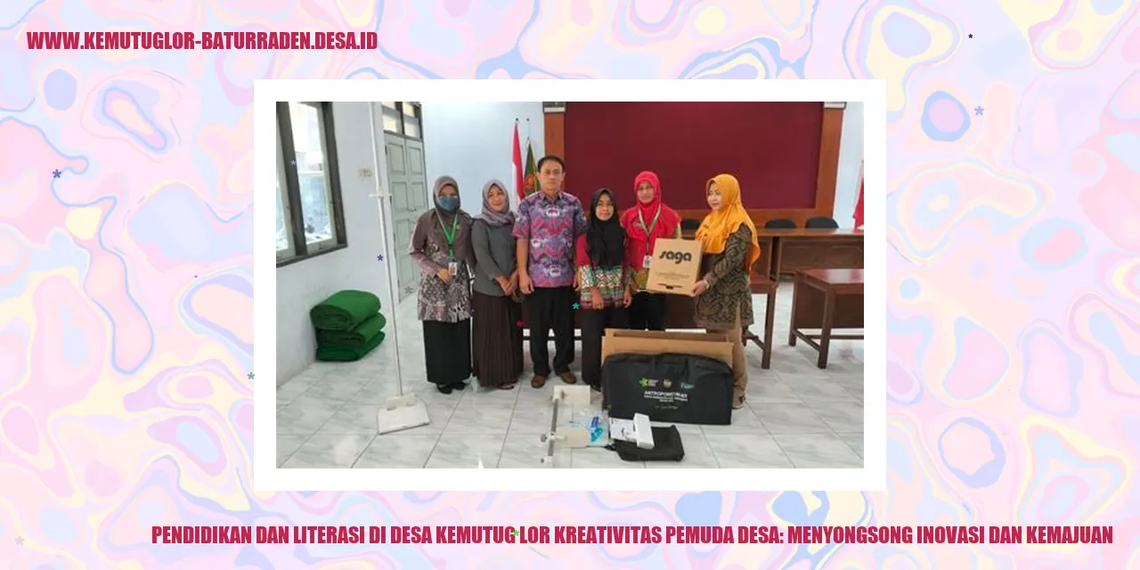 Gambar Pendidikan dan Literasi di Desa Kemutug Lor
