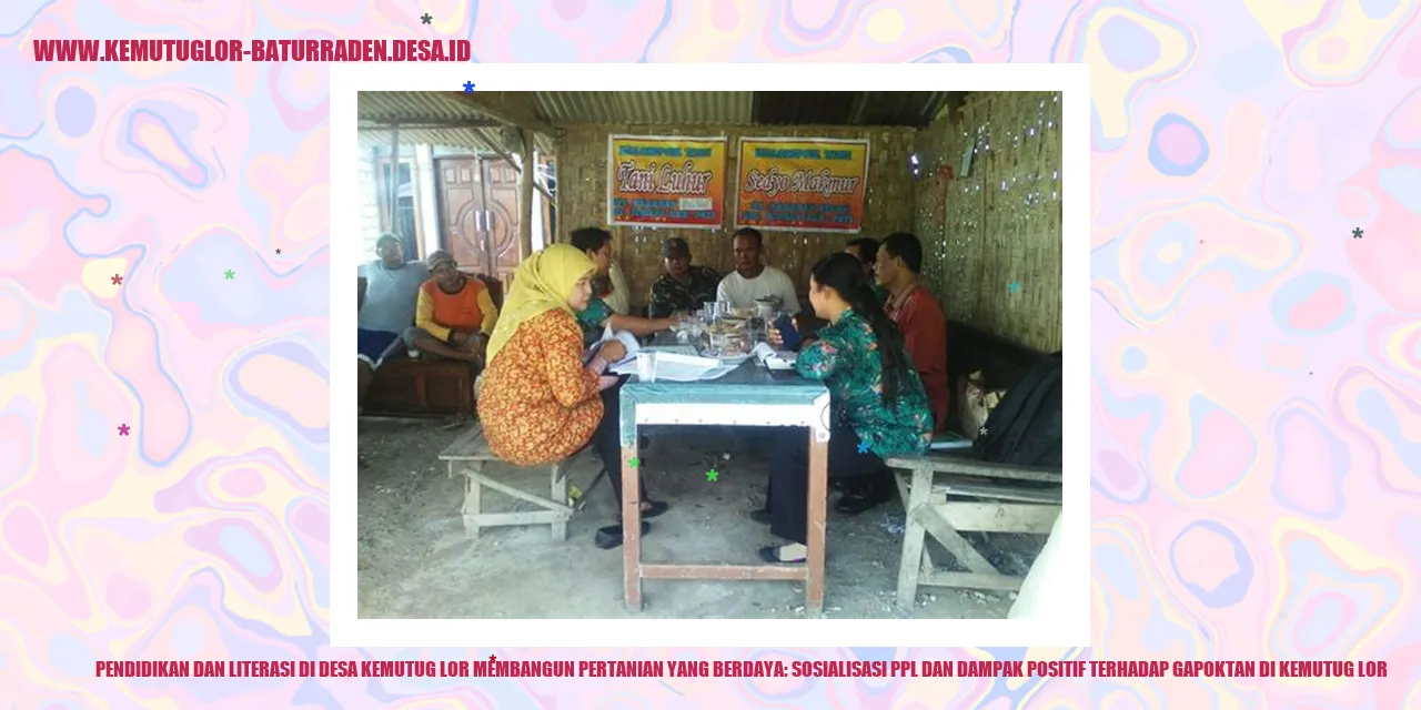 Gambar PPL dan Gapoktan di Kemutug Lor
