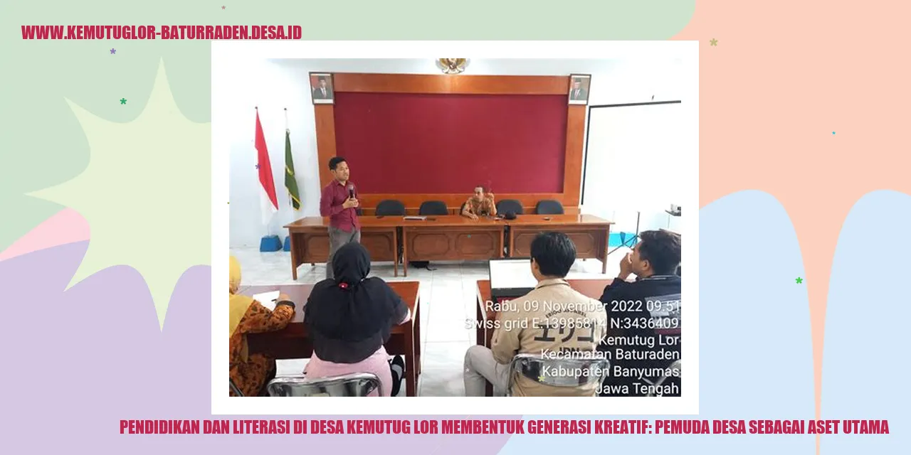 Pendidikan dan Literasi di Desa Kemutug Lor Membentuk Generasi Kreatif