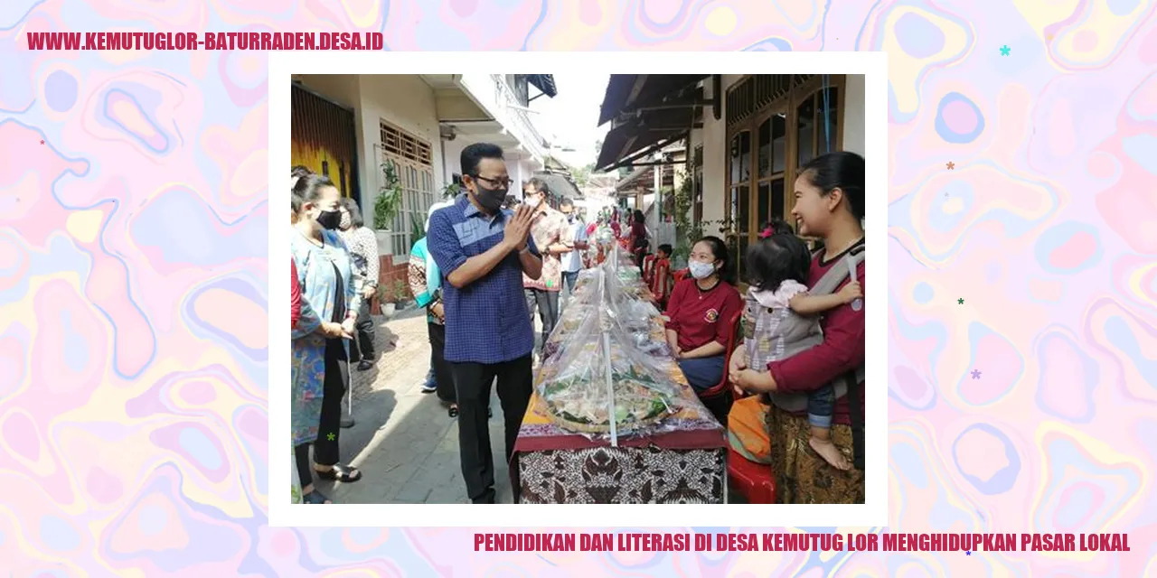 Pasar Lokal di Desa Kemutug Lor