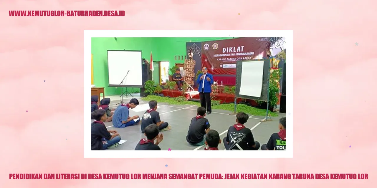 Jejak Kegiatan Karang Taruna Desa Kemutug Lor
