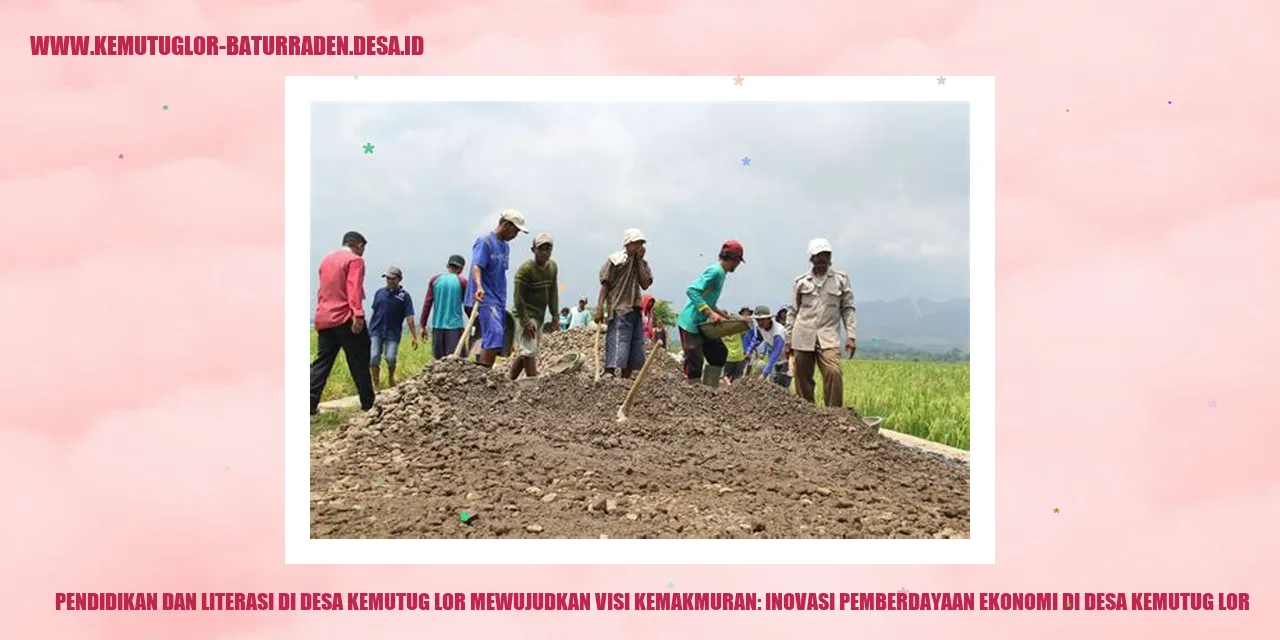 Pendidikan dan Literasi di Desa Kemutug Lor