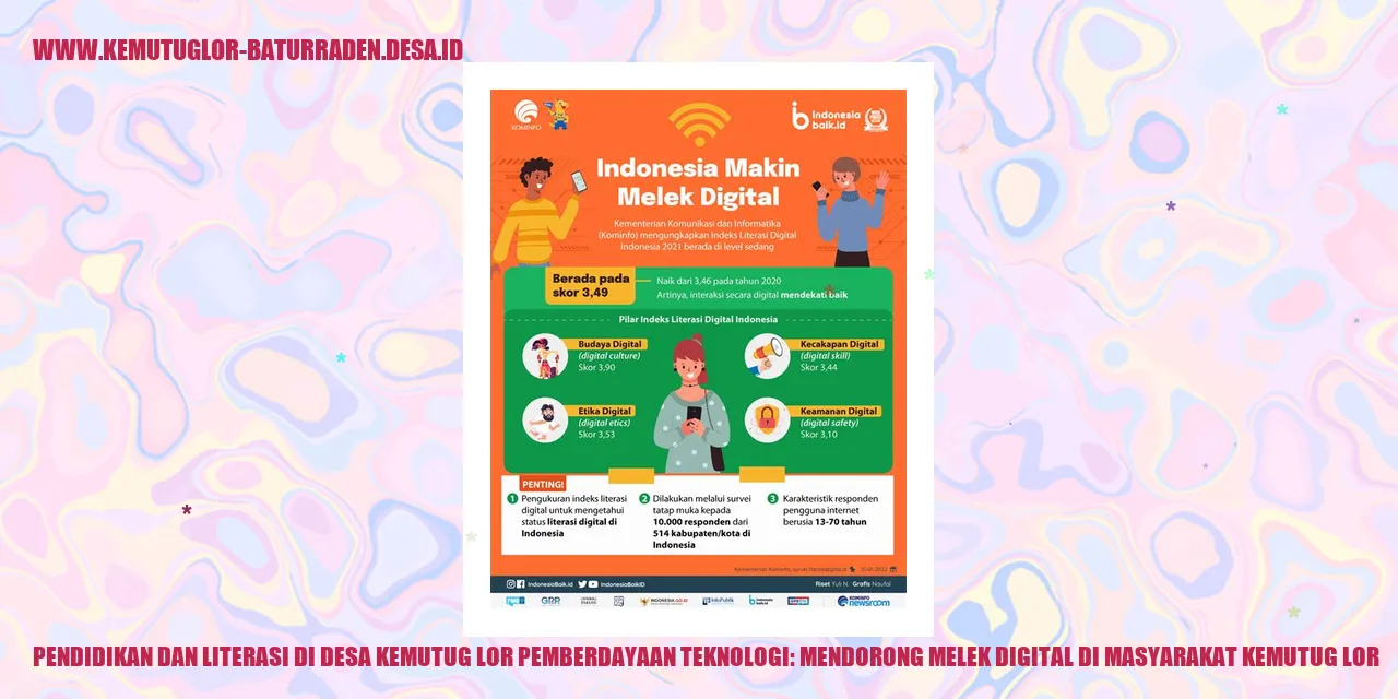 Pendidikan dan Literasi di Desa Kemutug Lor