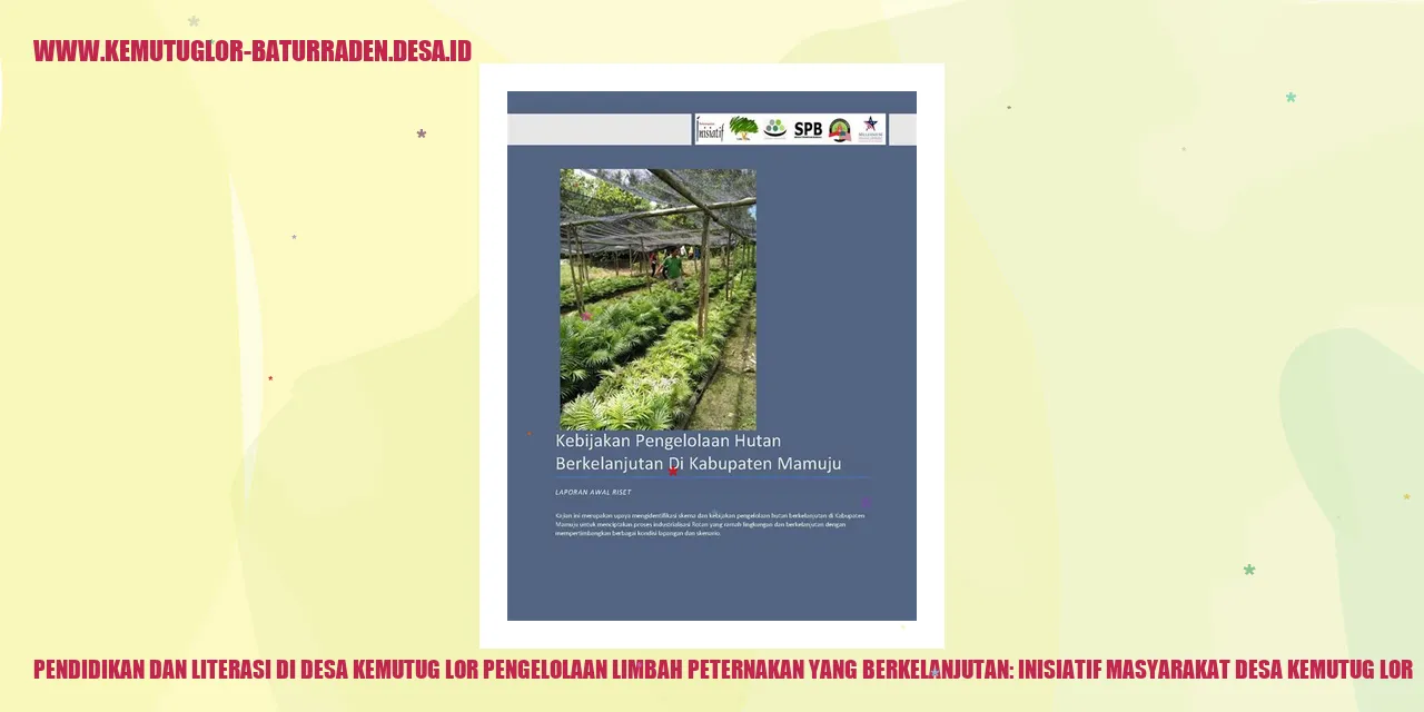 Pengelolaan Limbah Peternakan yang Berkelanjutan