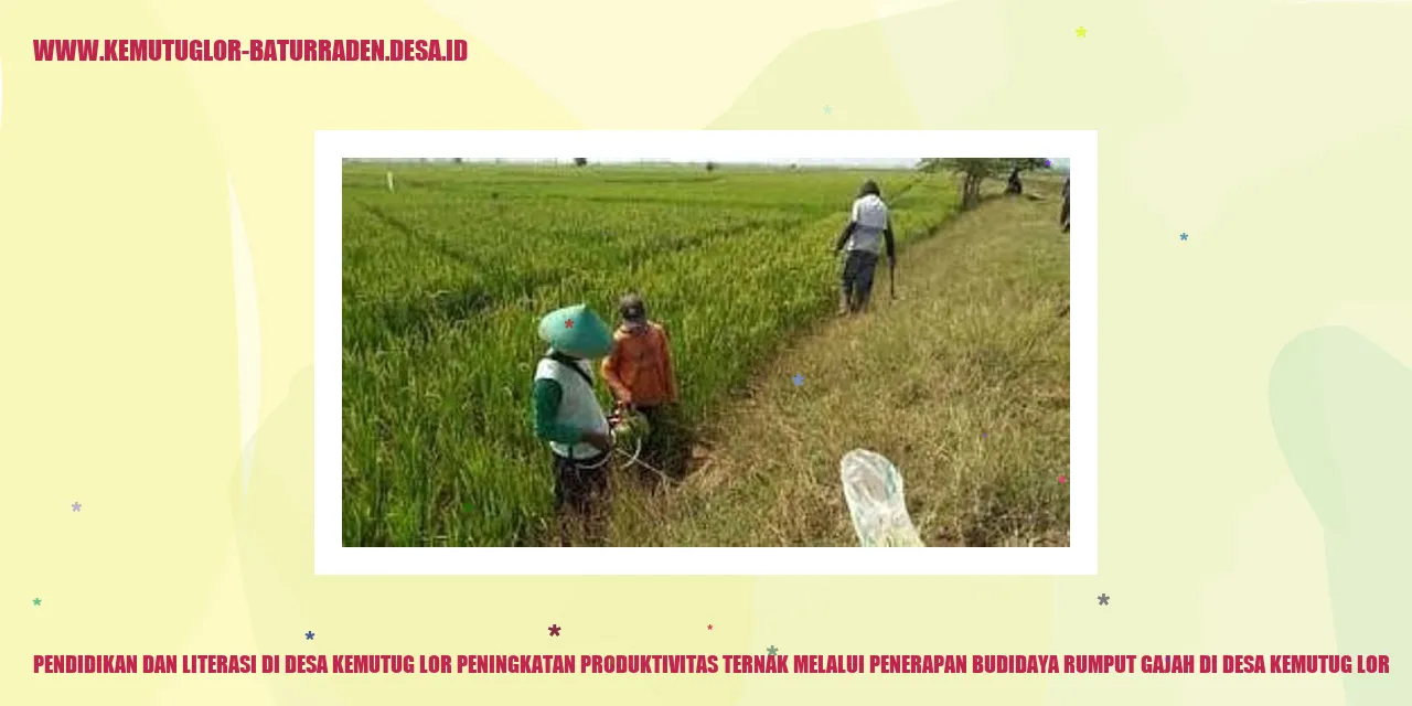 Peningkatan Produktivitas Ternak