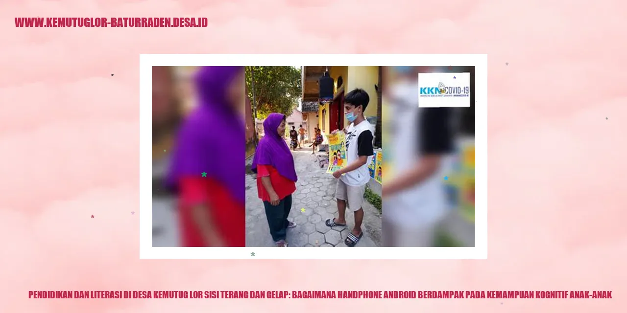 Pendidikan dan Literasi di Desa Kemutug Lor