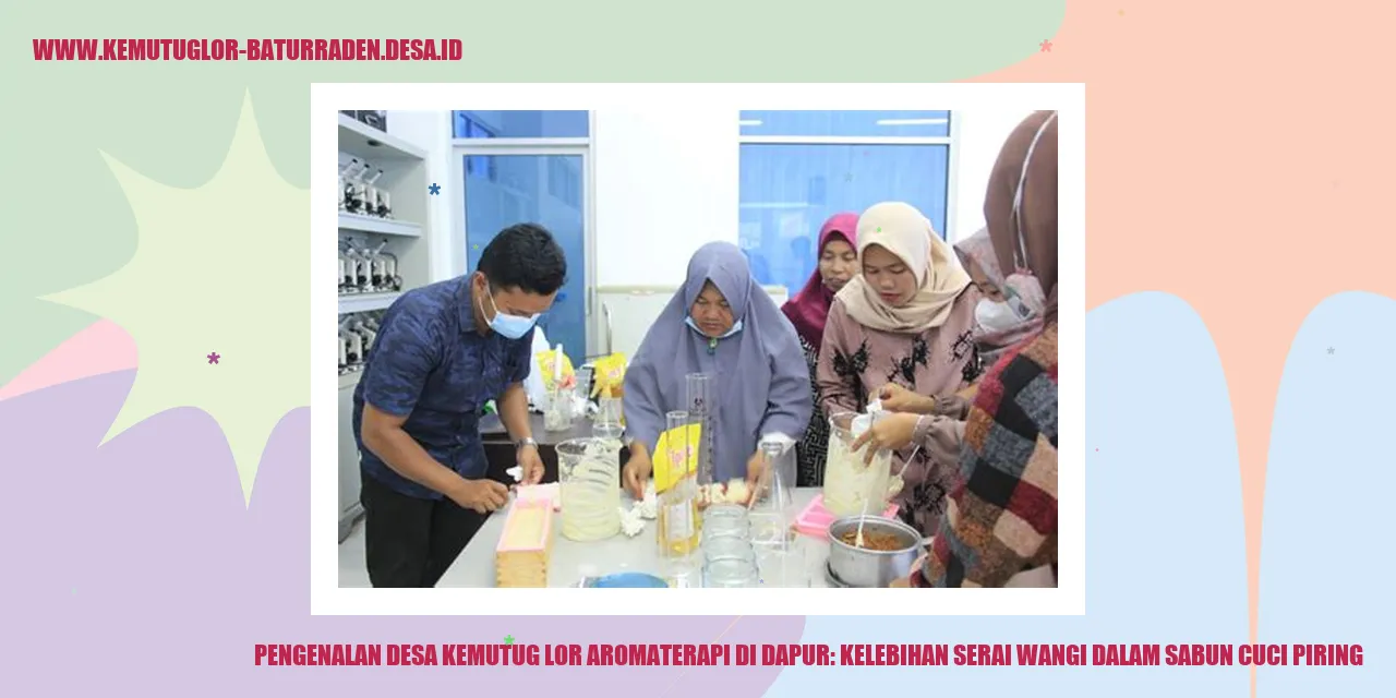 Desa Kemutug Lor Aromaterapi di Dapur