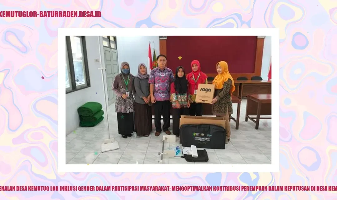 Pemberdayaan Perempuan di Kemutug Lor