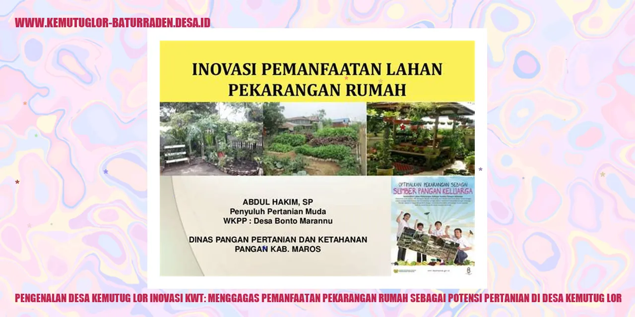 Pemandangan Desa Kemutug Lor