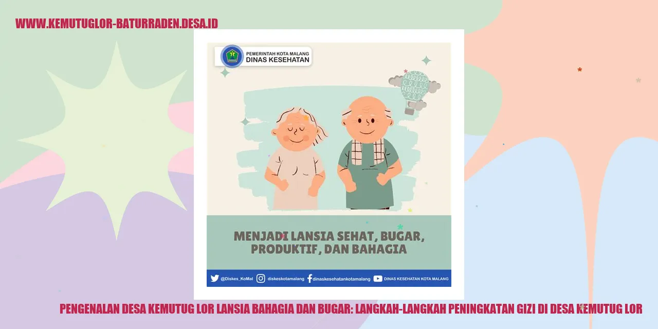 Desa Kemutug Lor Lansia Bahagia dan Bugar