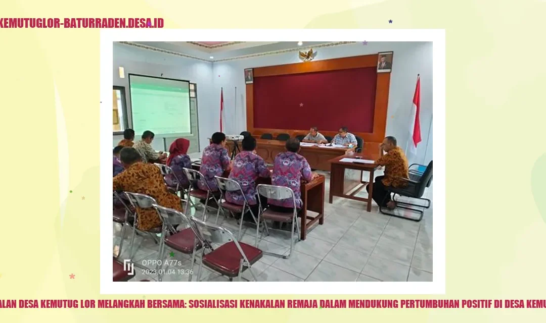 Kenakalan Remaja dan Pertumbuhan Positif di Desa Kemutug Lor