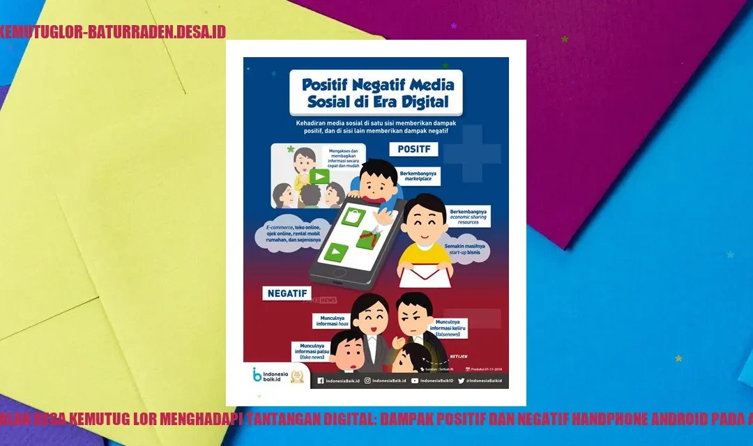 Dampak Handphone Android pada Anak-Anak