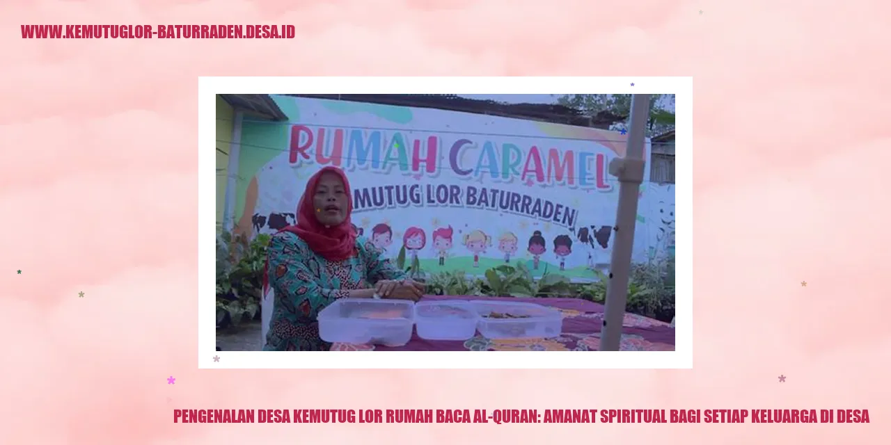 Gambar Desa Kemutug Lor Rumah Baca Al-Quran
