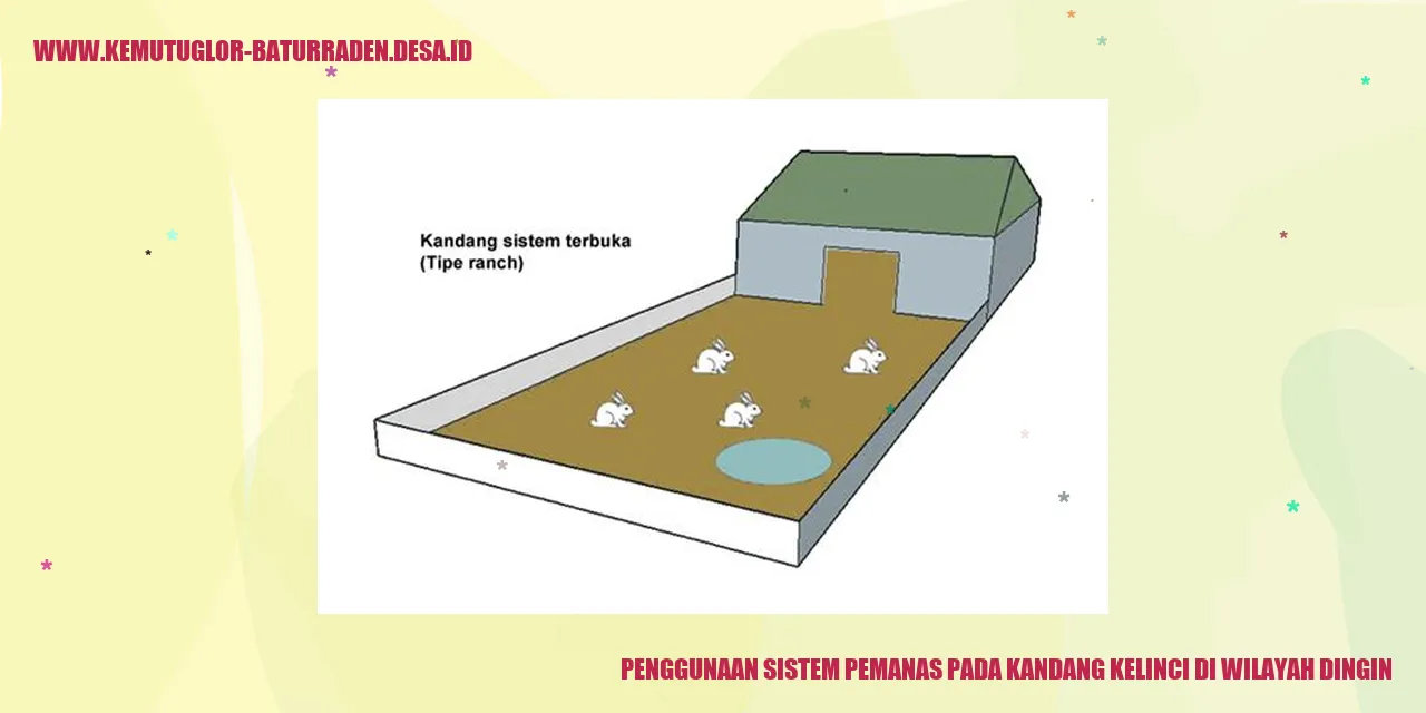 sistem pemanas pada kandang kelinci di wilayah dingin