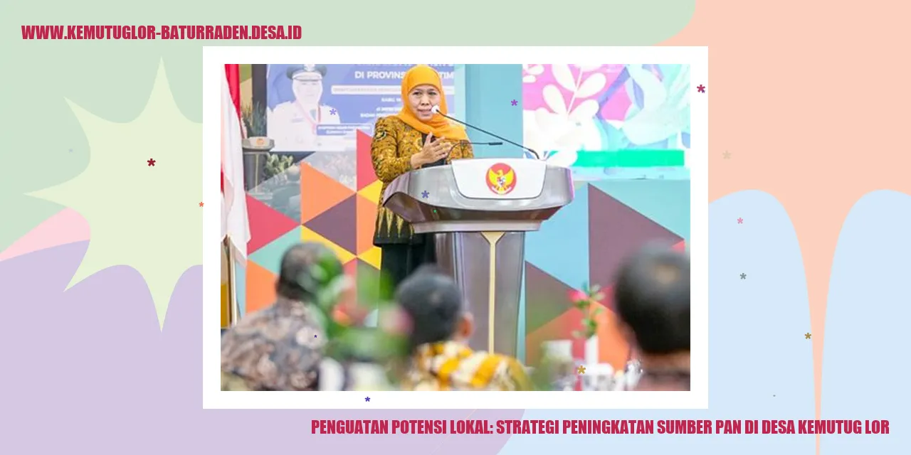 Sumber PAN di Desa Kemutug Lor