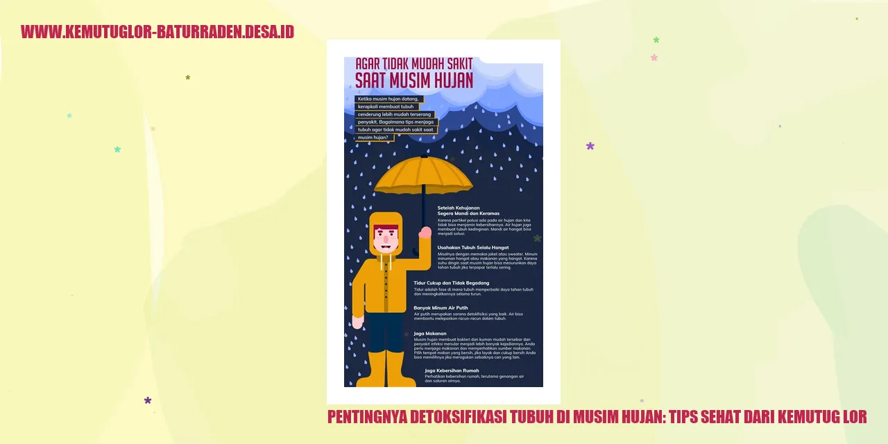 Detoksifikasi Tubuh