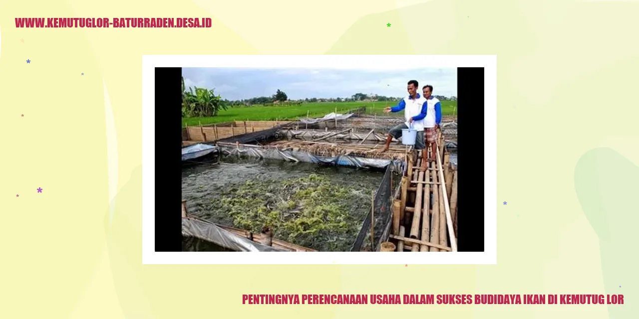 Budidaya Ikan di Kemutug Lor