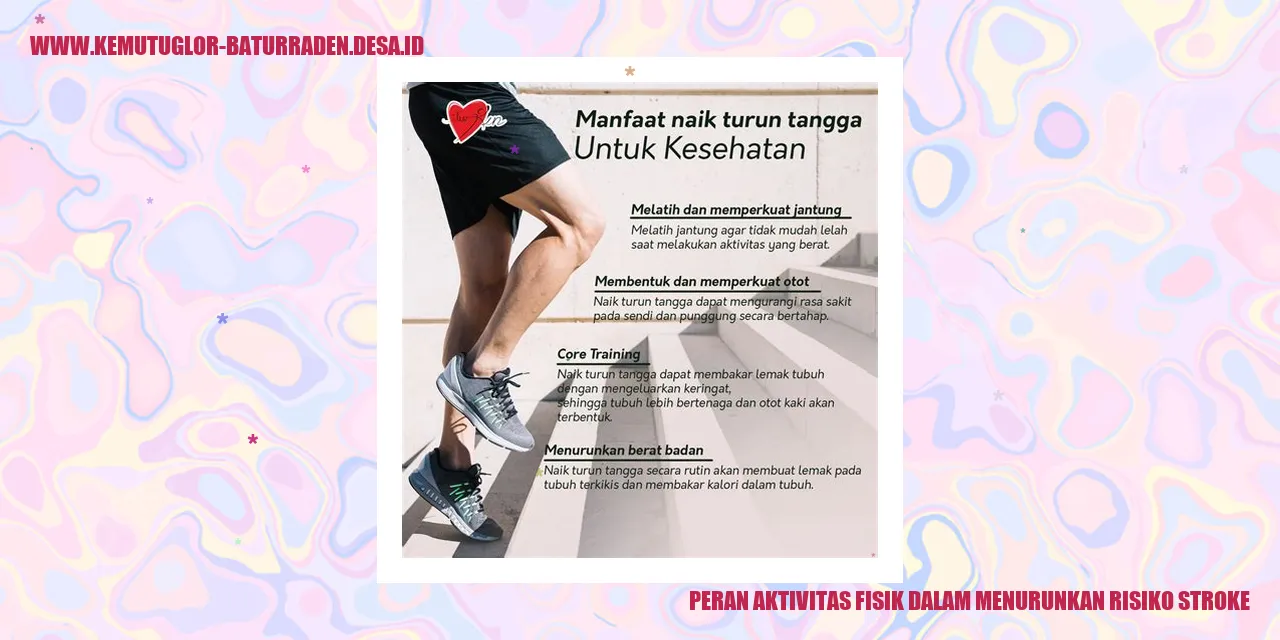 Peran Aktivitas Fisik dalam Menurunkan Risiko Stroke