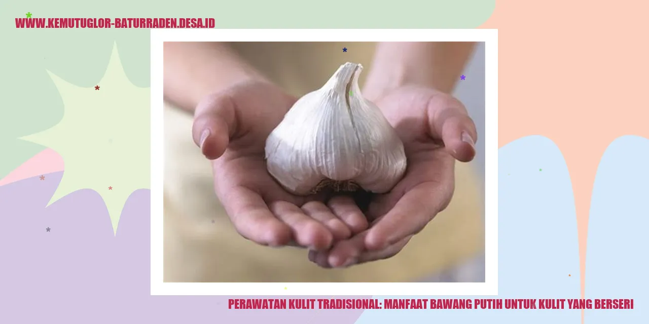 Bawang Putih untuk Kulit