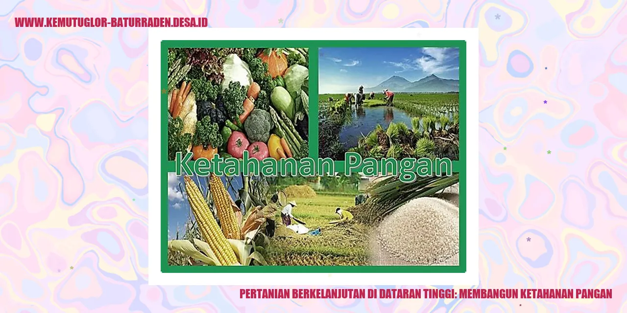 Pertanian Berkelanjutan