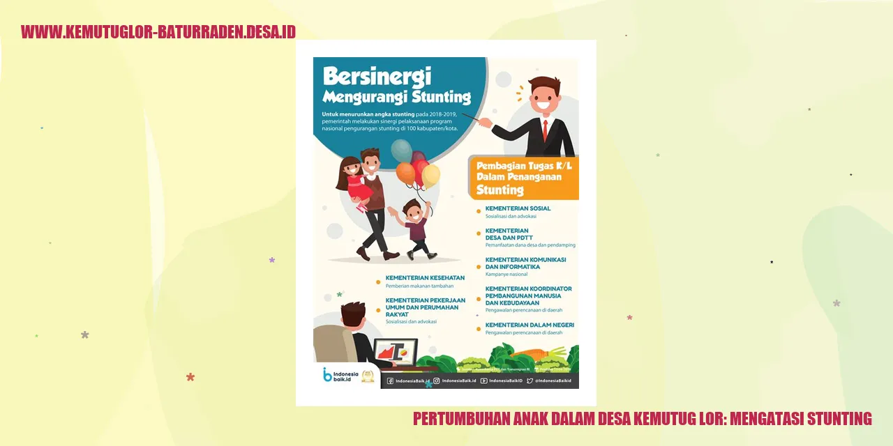 Pertumbuhan Anak dalam Desa Kemutug Lor: Mengatasi Stunting