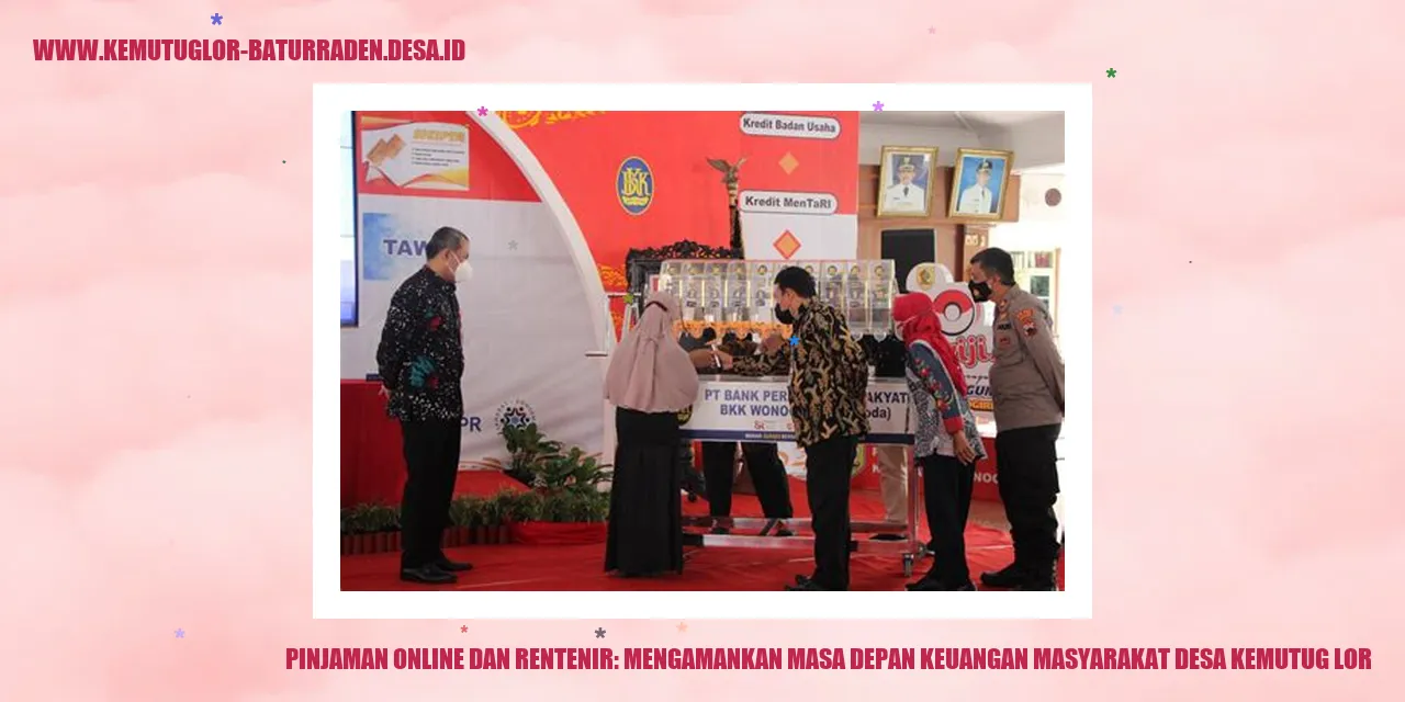Pinjaman Online dan Rentenir