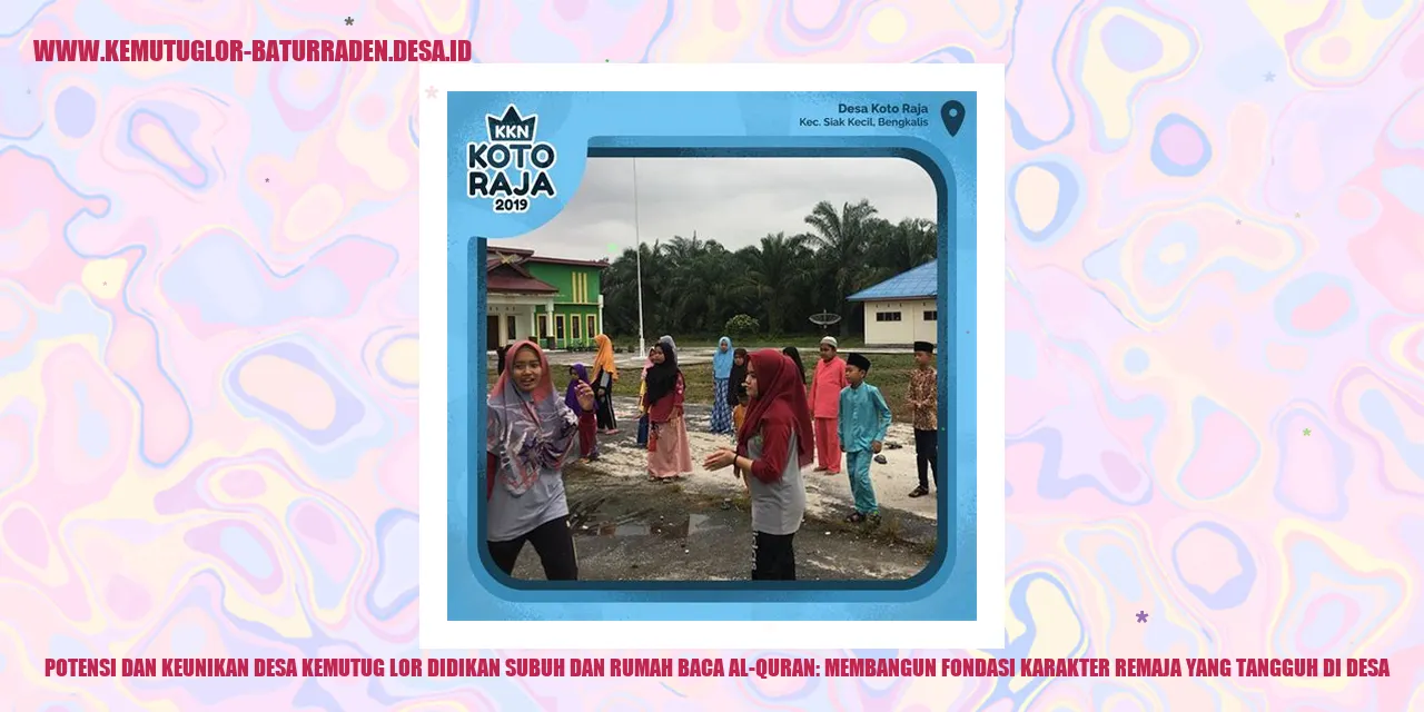 Potensi dan Keunikan Desa Kemutug Lor