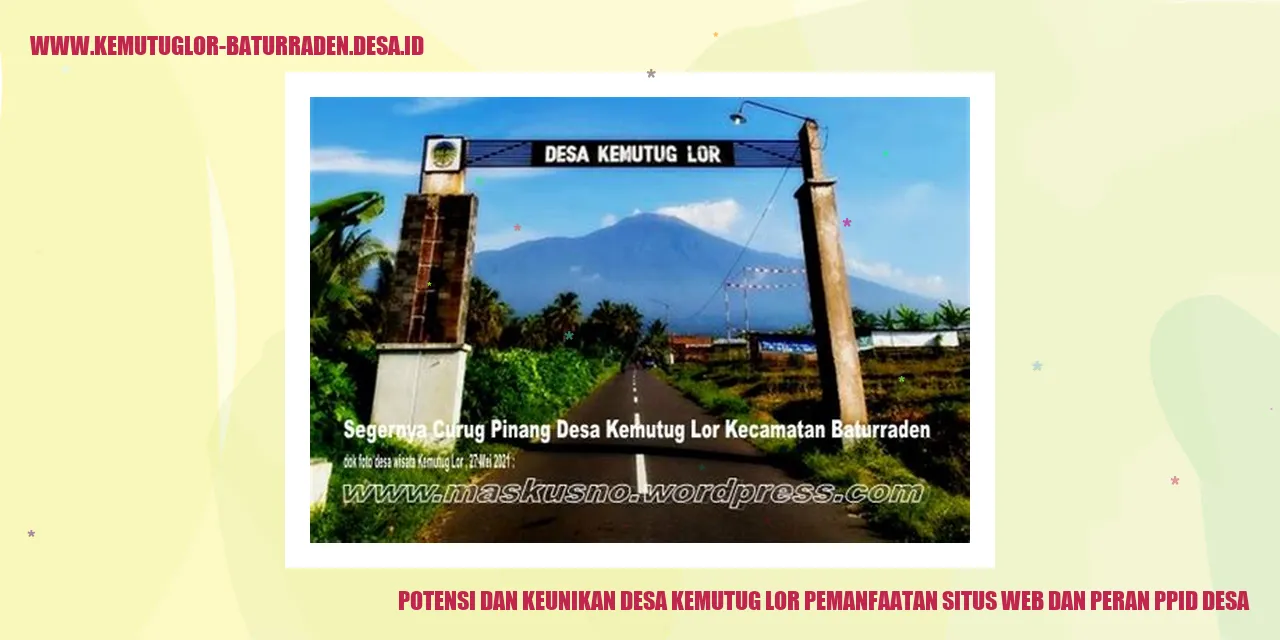 Potensi dan Keunikan Desa Kemutug Lor