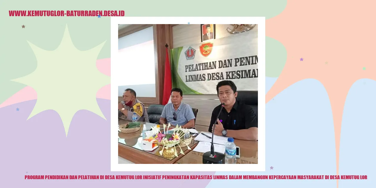 Program Peningkatan Kapasitas Linmas