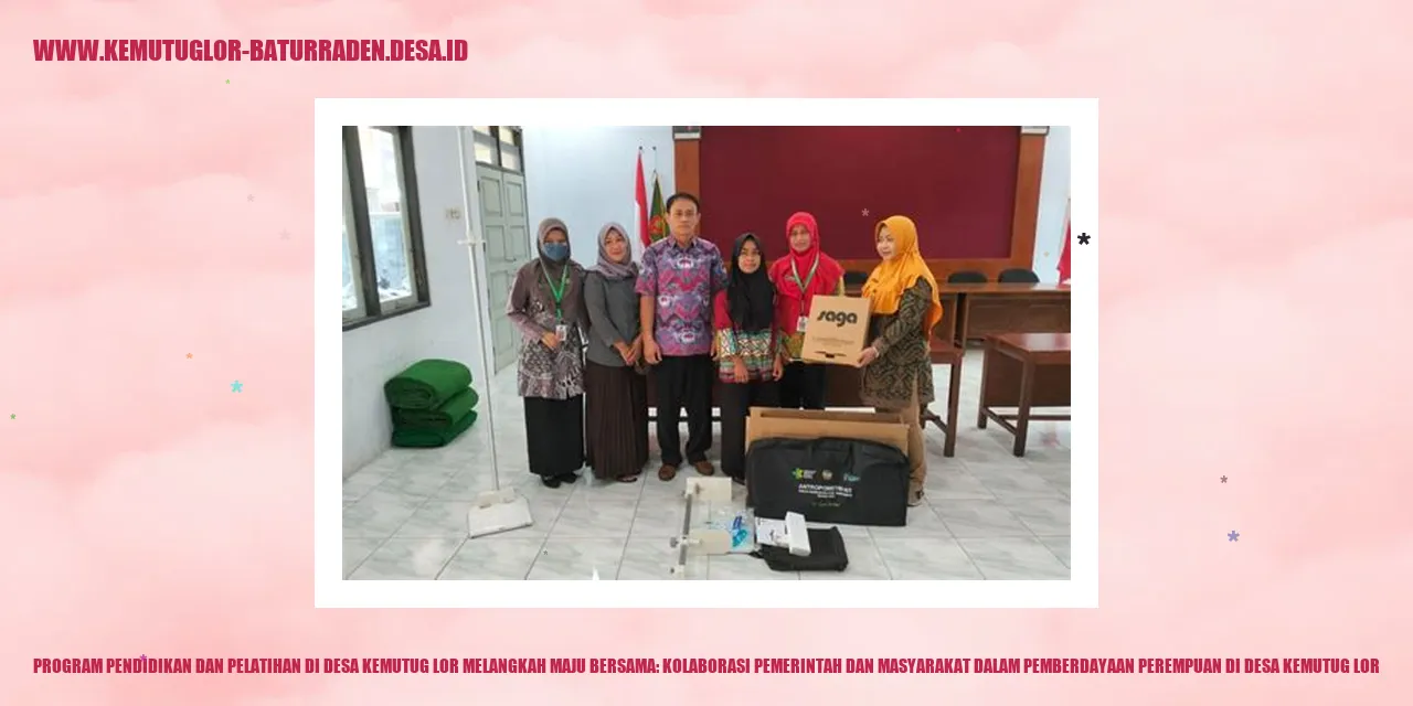 Gambar Program Pendidikan dan Pelatihan di Desa Kemutug Lor