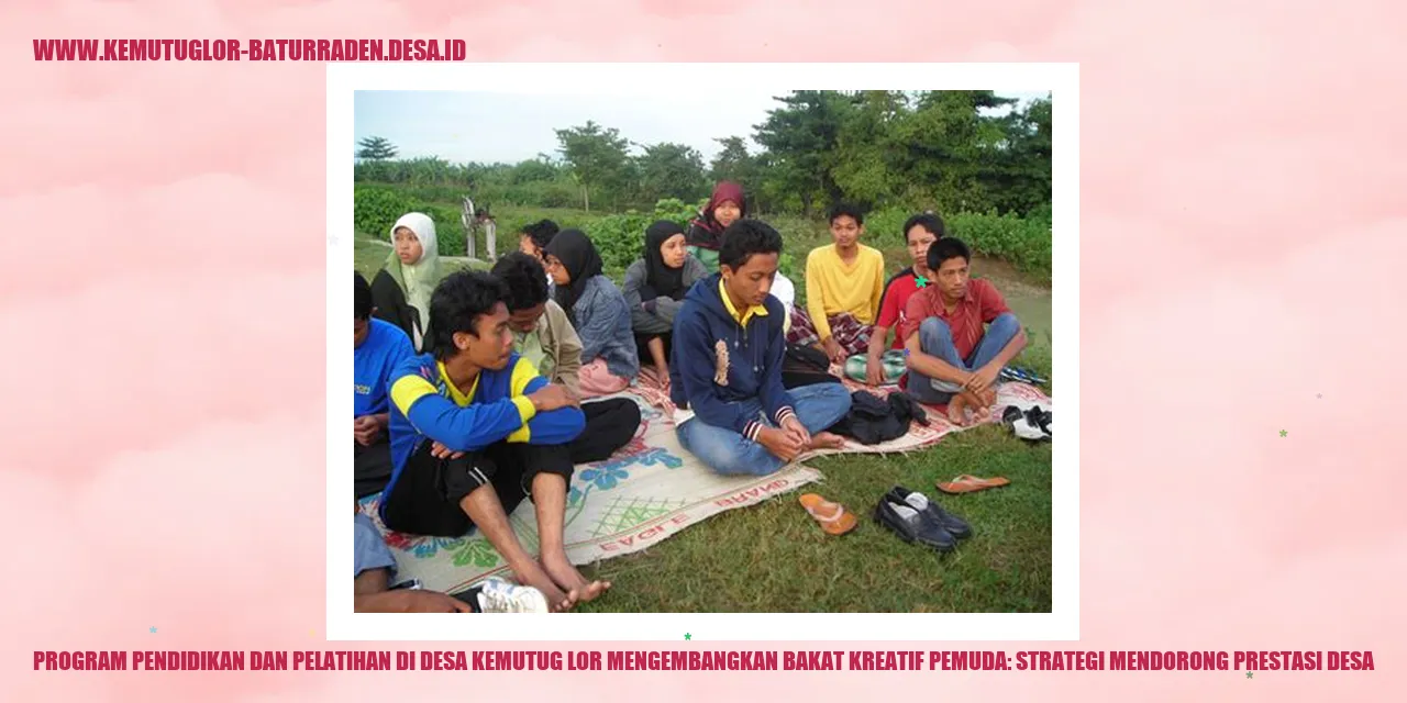 Program Pendidikan dan Pelatihan