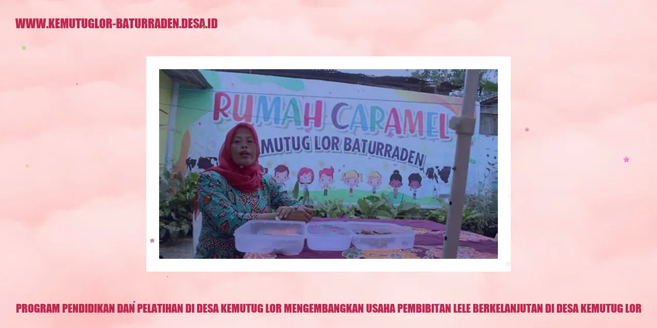Gambar Usaha Pembibitan Lele Berkelanjutan di Desa Kemutug Lor